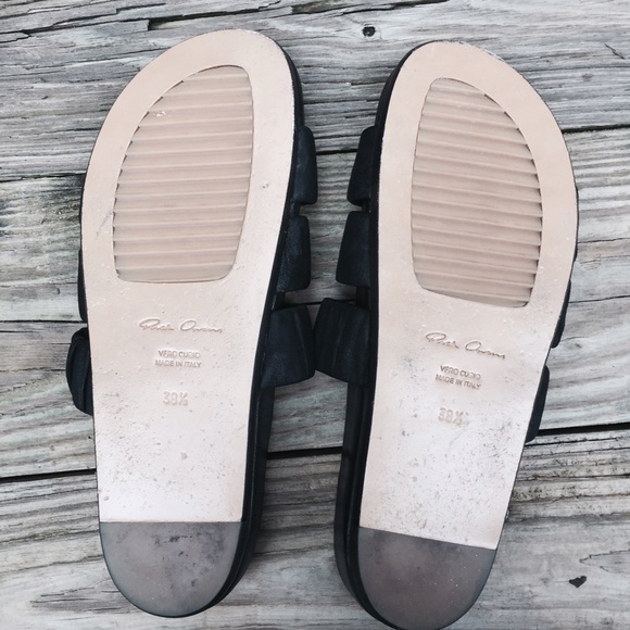 Rick Owens Three Strap Sandals - Picture 4 of 4