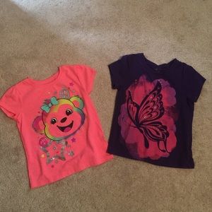 Girls 4t short sleeve shirts