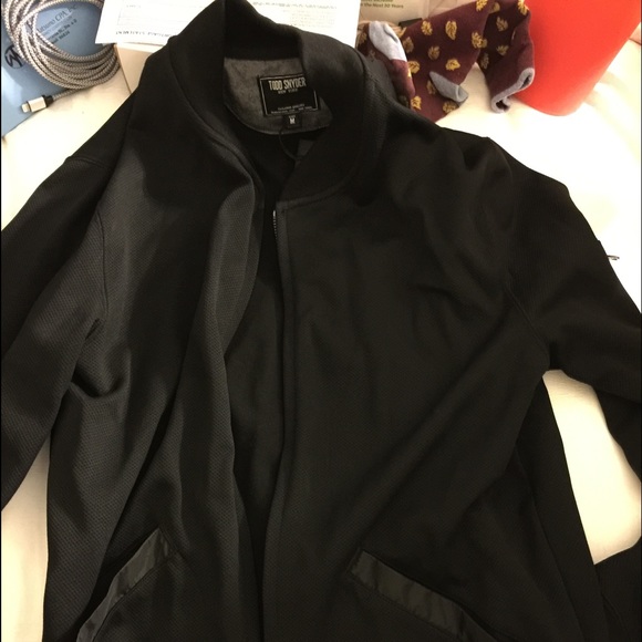 Todd Snyder Tech Donny Varsity Bomber size M
