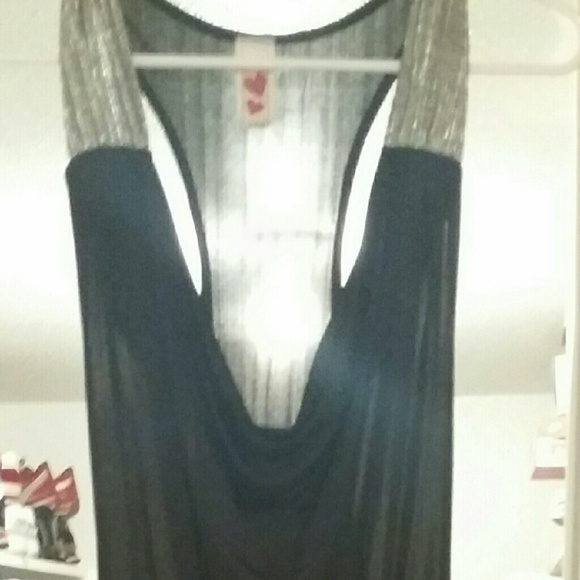 Black and silver jumpsuit