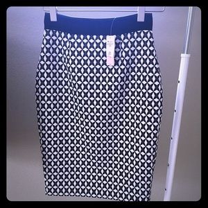 Banana Republic Print Skirt