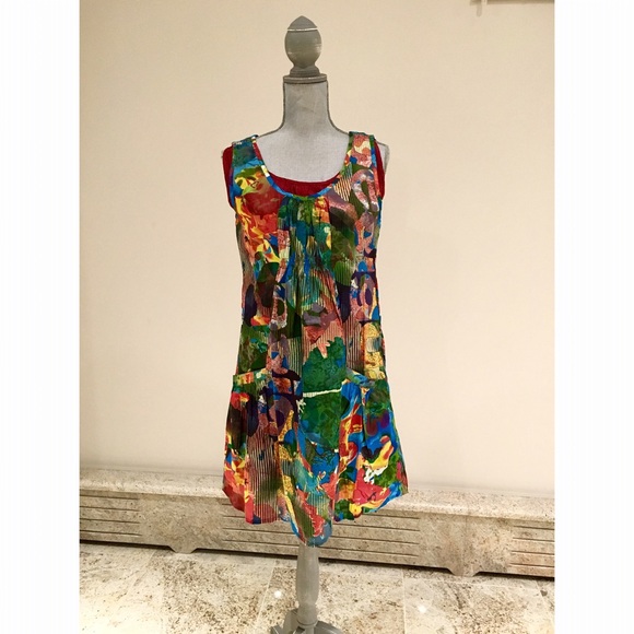 DESIGUAL Sleeveless Printed Desigual Dress