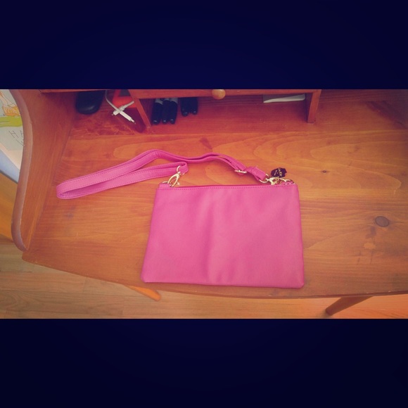 Betsy Johnson Pink Shoulder Bag