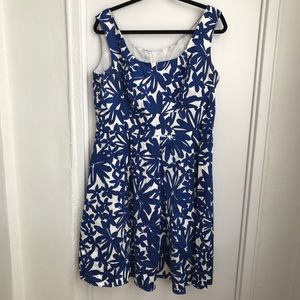 Blue Floral Dress