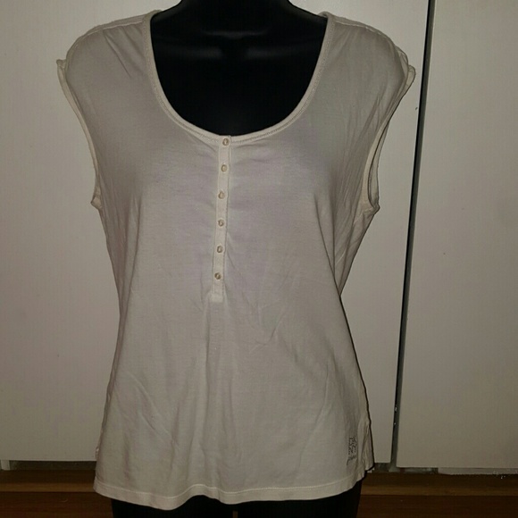 DKNY SHORT SLEEVE TOP