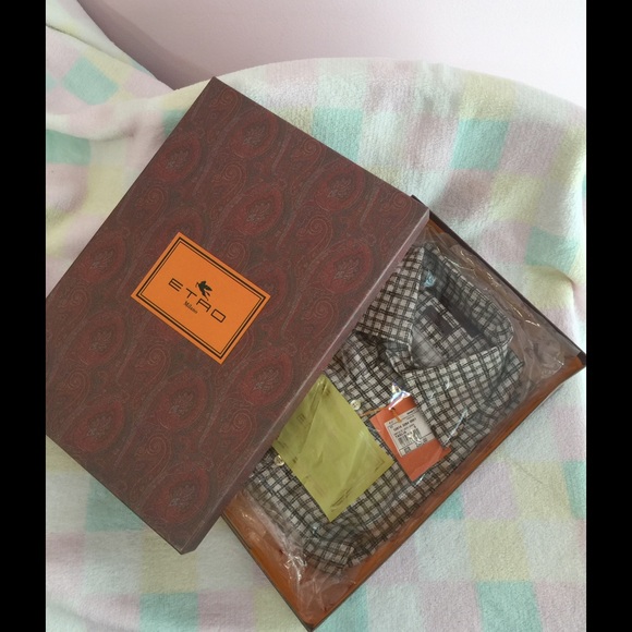 ETRO MILANO Long Sleeves Men's Shirt - Picture 2 of 11