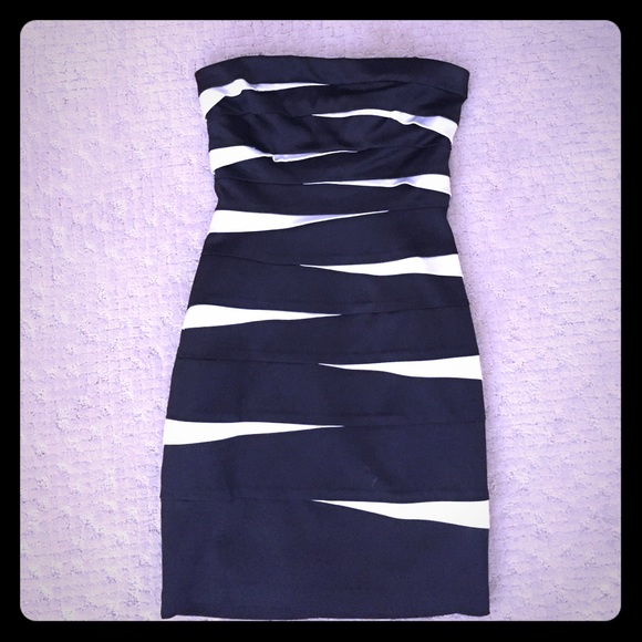 Black & White cocktail dress