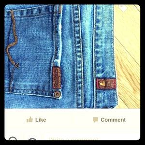 7 for all mankind jeans size 30 (8) boot cut