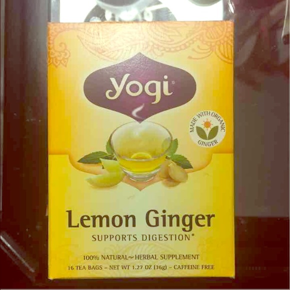 Yogi Lemon 🍋 Ginger Tea