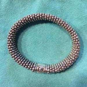 Lagos Double Stack Caviar Bracelet