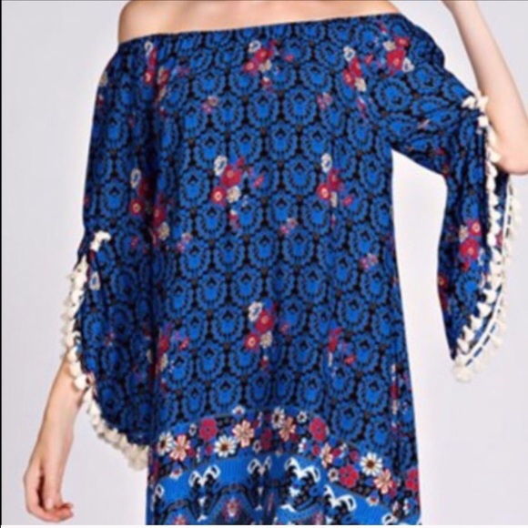 Off the shoulder dress