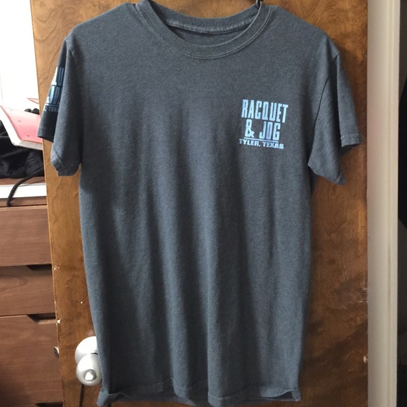 AUTHENTIC racquet and jog t-shirt