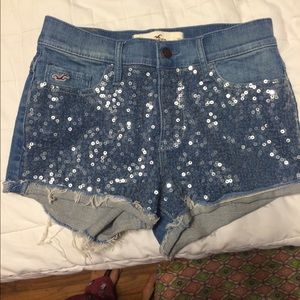 Hollister high waist shorts