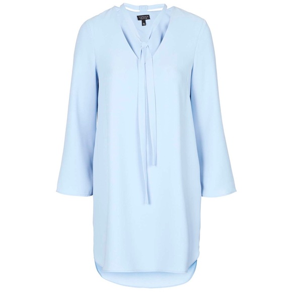 Baby blue shift dress from Top Shop