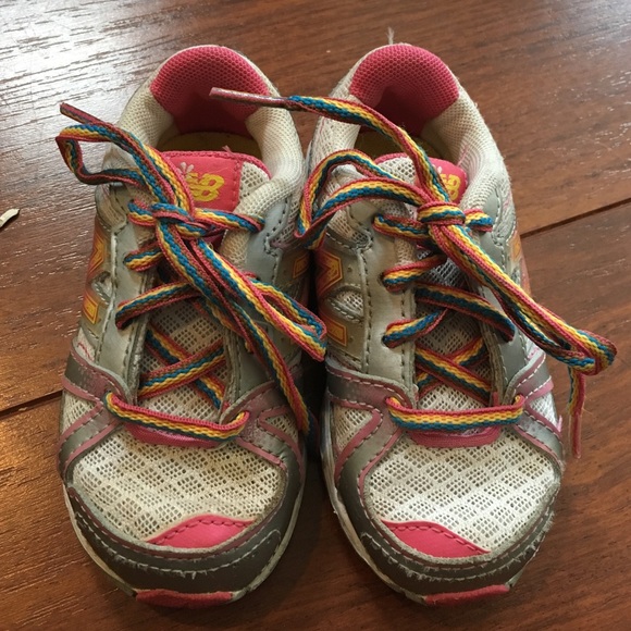 New Balance rainbow shoes - Picture 1 of 3