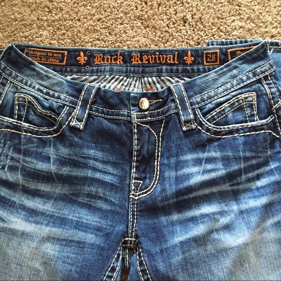 Brand new rock revival Marley bootcut