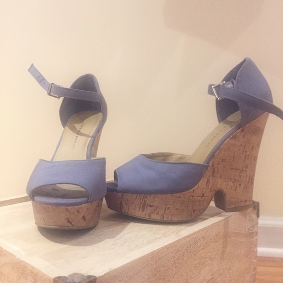 Lauren Conrad Peep Toe Wedges
