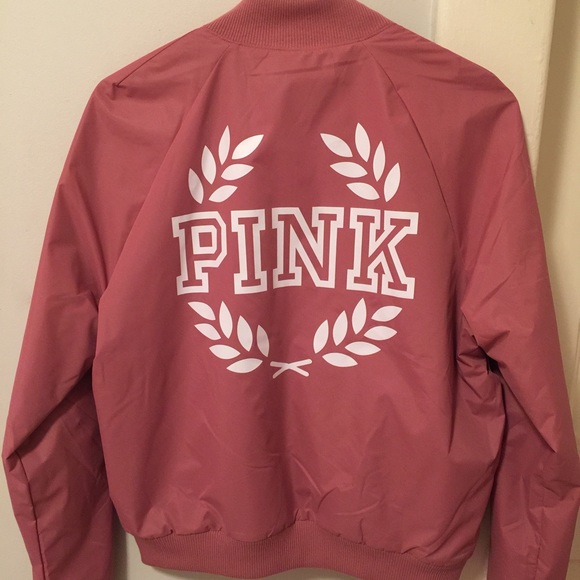 NEW Vs PINK Bomber Jacket Begonia