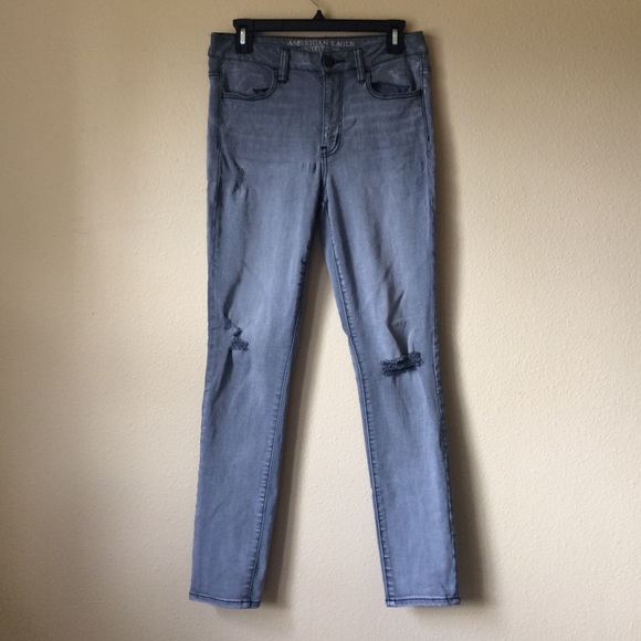 American Eagle Charcoal Jeggings
