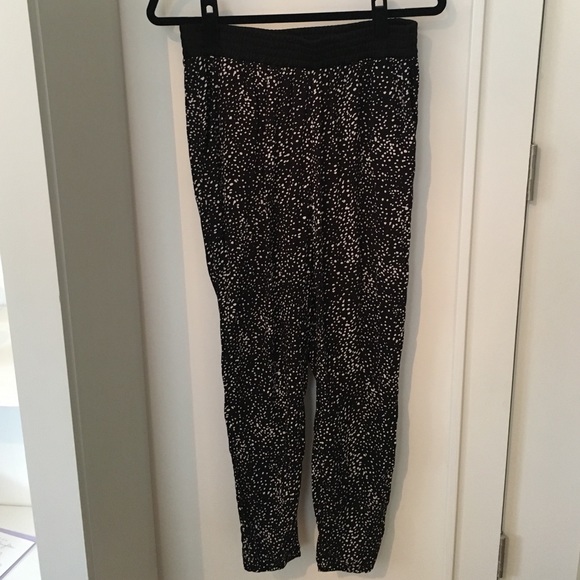 Black flowy pants