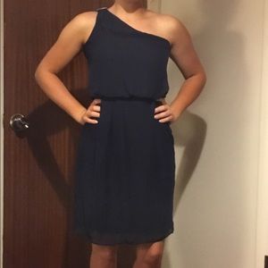 one shoulder dress