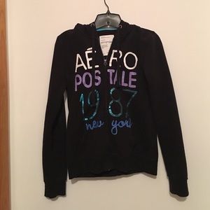 Black Aeropostale hoodie