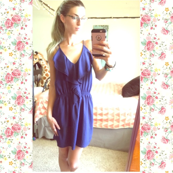 💙 Deep Blue Low Back Dress 💙