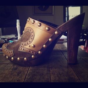 Unique Gorgeous MIU MIU platform shoes, 9 1/2