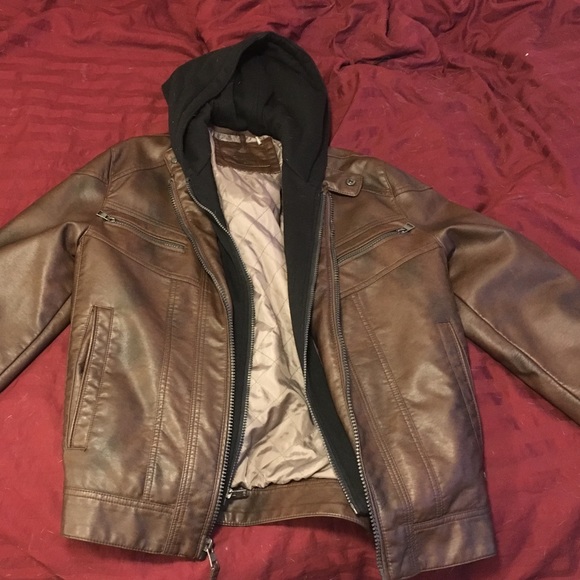 Calvin Klein Men's Leather Jacket