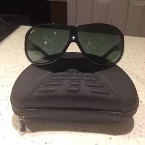 Rayban sunglasses with Armani Exchange case