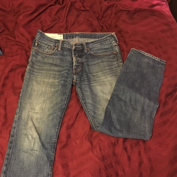 Normal wash Abercrombie jeans