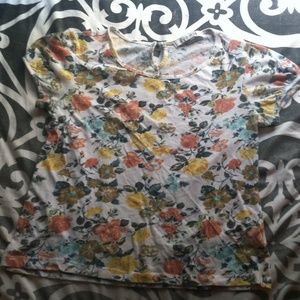 Womens Floral Blouse