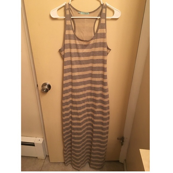 Striped Maxi Dress Medium