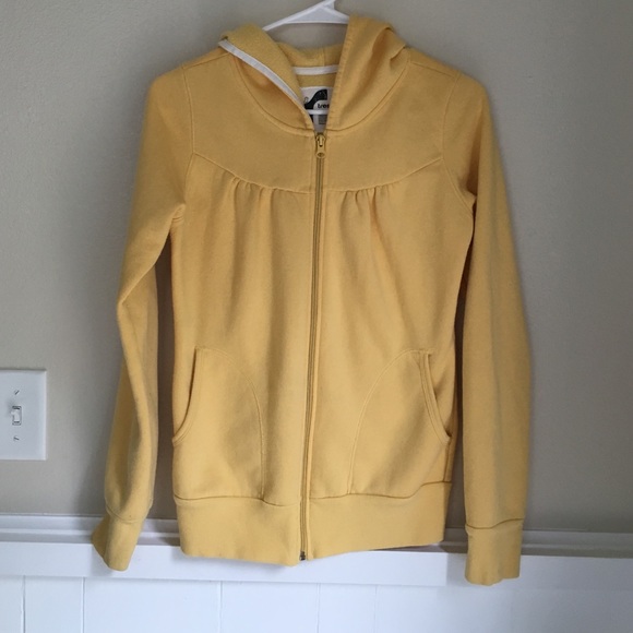 Yellow hoodie