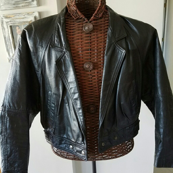 Leather jacket