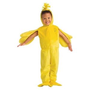 NEW Woodstock Peanuts Costume 3-4T Halloween
