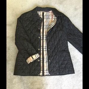 Authentic Burberry quilted jacket