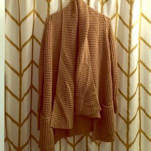 Beige oversized sweater