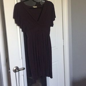 Plum empire waist Modcloth dress