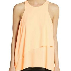 Orange Cheridah Layered Tank Top