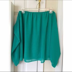 Tobi - Jade Off-the-Shoulder Top