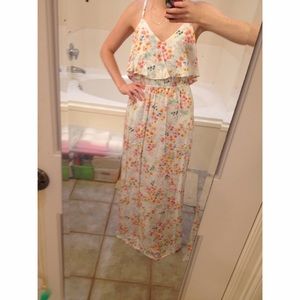 Lauren Conrad Floral Maxi Dress