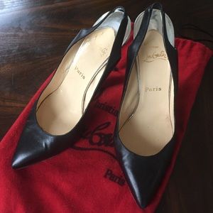 Christian Louboutin Metal Heel Pumps