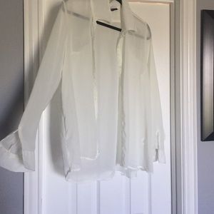 Nastygal white button up