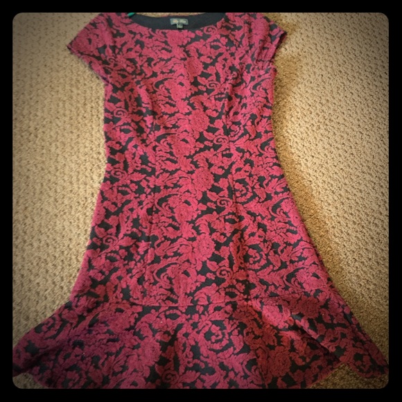 Drop waist dress