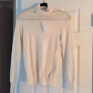 Ivory turtleneck