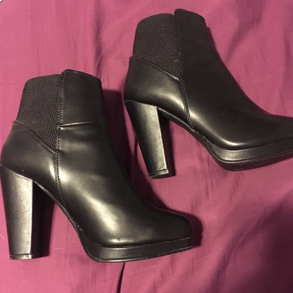 Black booties