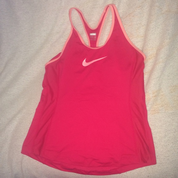 NWT Nike FITDRY pink workout tank SZ XL