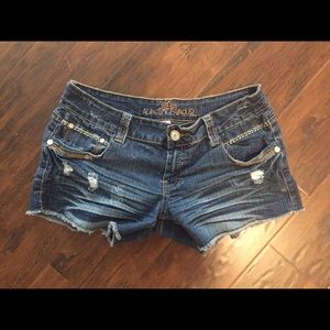 Almost Famous studded shorts
