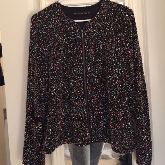 Zara sequined jacket
